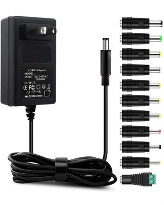 15V 2A AC Adapter Power Supply Charger [15 Volts 2 Amps Regulated Switching P...