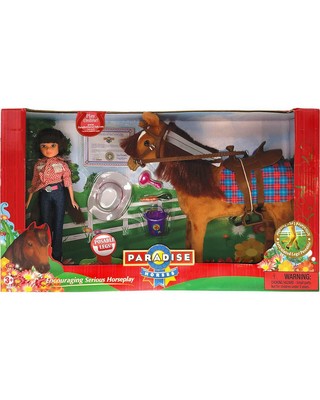 Paradise Horses Doll and Horse Playset No Color