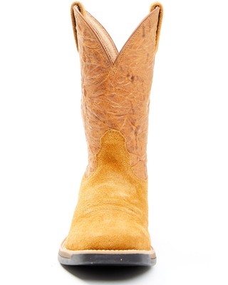 Pre-owned Twisted X Men's Cellstretch Western Work Boot - Soft Toe - Mxw0001 In Brown
