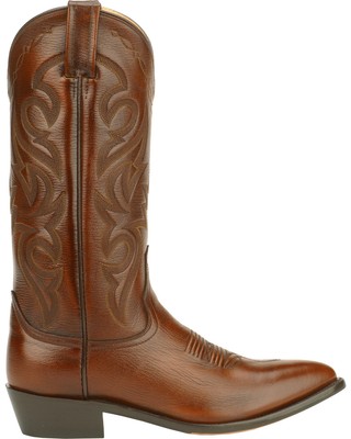 Pre-owned Dan Post Smooth Leather Boot - Round Toe - Dp2110j In Black