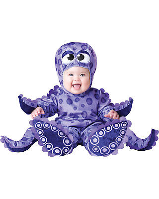Morris Costumes Toldder Tiny Tentacles Zippered Jumpsuit 12-18 Month. IC6037TS