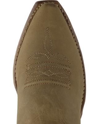 Pre-owned Abilene Women's Oiled Cowhide Western Boot - Pointed Toe - 9036 6 M In Brown