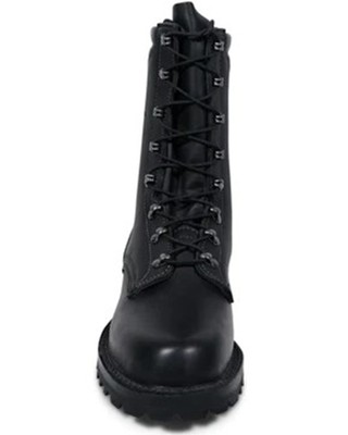 Pre-owned Whites White's Boot Men's Fire Hybrid 8&quot; Lace-up Work Boot - Round Toe - C295h-blk