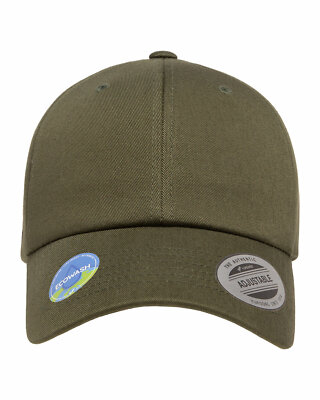 Yupoong Unisex 100% Cotton 6-Panel Low Profile Classic Dad Cap 6245EC OS