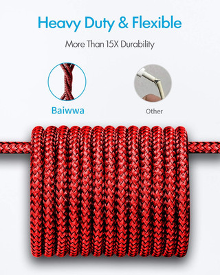 [ 15Ft/4.6M ] Extra Long USB C Cable, Premium Nylon Braided USB a to Type C C...