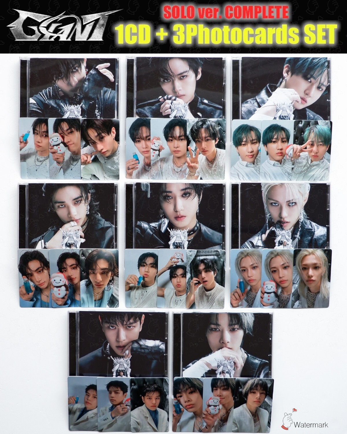 STRAY KIDS GIANT JAPAN 2ND FULL ALBUM SOLO ver. OPENED CD + STRAY KIDS GIANT JAPAN 2ND FULL ALBUM SOLO ver. OPENED CD +