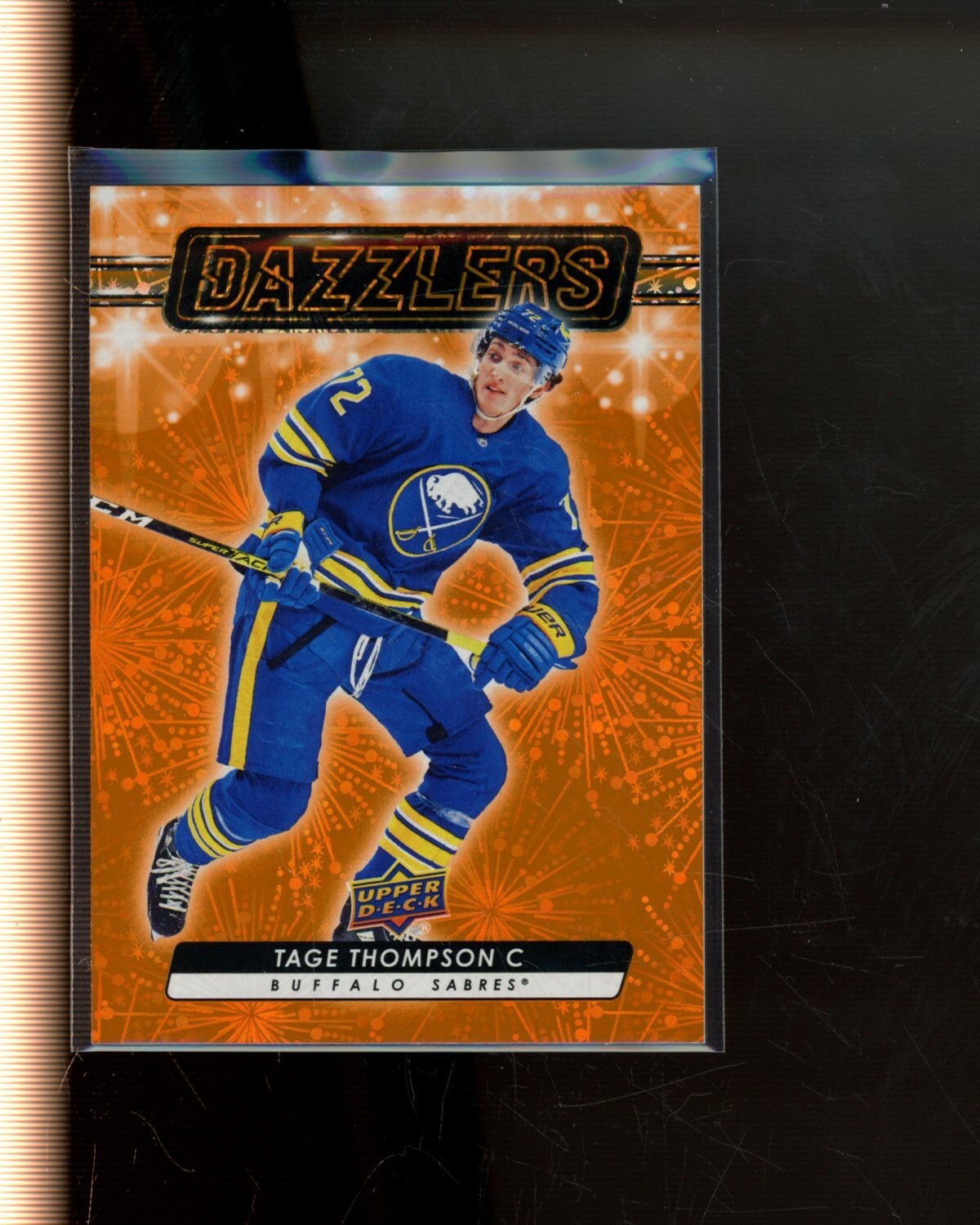 トランプ orange orange 2023-24 Upper Deck Series 2 Orange Dazzlers #DZ-69 Tage