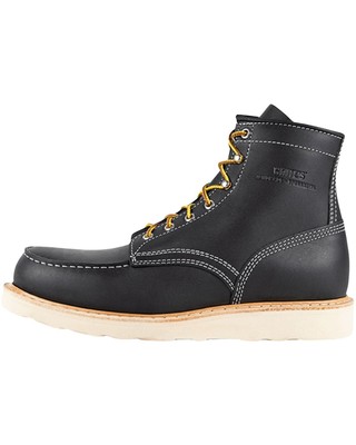Pre-owned Whites White's Boot Men's 6&quot; Perry Lace-up Work Boot - Toe - R4000-blk