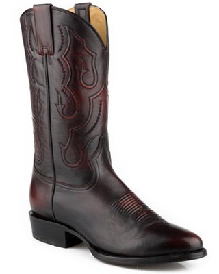 Pre-owned Stetson Men's Carlisle Western Boot - Medium Toe - 12-020-7311-4083 Bl 13 D In Black