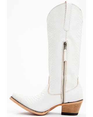 Pre-owned Junk Gypsy By Lane Women's Desert Highway Western Boot - Snip Toe - Jg0064e In Silver