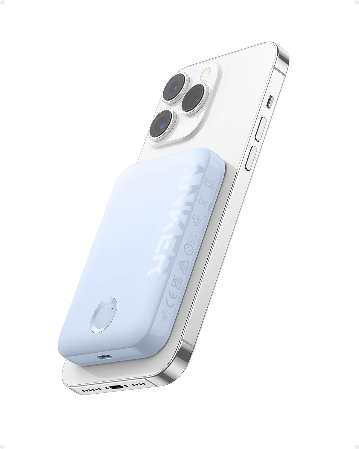 Anker 5000mAh Magnetic Power Bank Wireless Portable Charger MagGo for iPhone 14 | eBay Anker 5000mAh Magnetic Power Bank Wireless Portable Charger MagGo for iPhone 14 | eBay