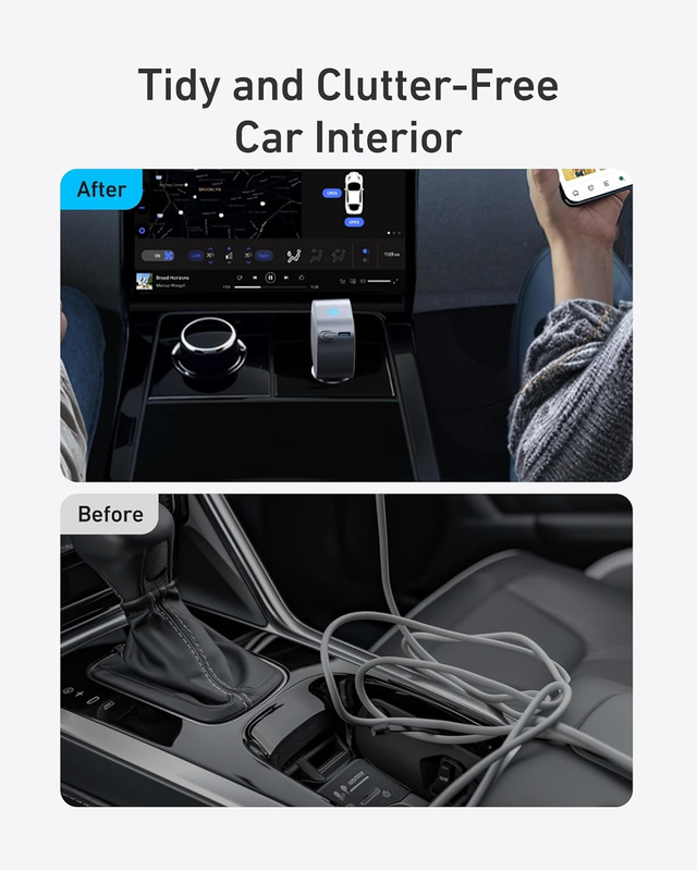 USB-C Car Charger, 75W Max Ultra-Compact Type-C Fast Car Charger with Built-in R