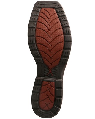 Pre-owned Twisted X Men's Lite Western Work Boot - Alloy Toe - Mlca005 In Brown