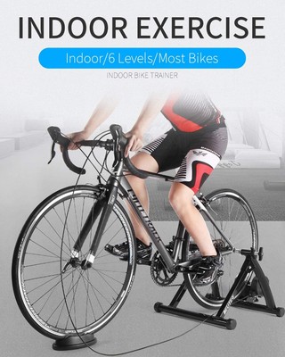 Bike trainer, magnetic bike mount for indoor fitness cycling