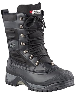 Pre-owned Baffin Men's Crossfire Waterproof Insulated Winter Boot - Soft Toe Black 8 D