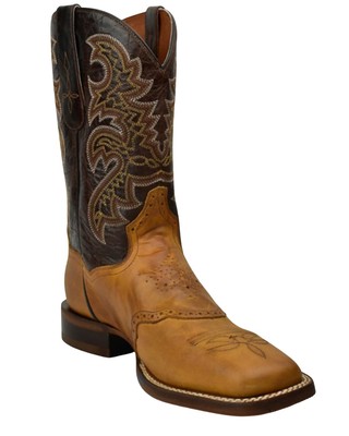 Pre-owned Dan Post Men's Rio Arriba Performance Western Boot - Broad Square Toe - Dp4915 In Brown