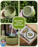 20OZ Matcha Whisk Set - 5PCS Japanese Tea Set Includes Matcha Bowl with Spout, Bamboo Whisk with Ceramic Holder, Bamboo Scoop and Sifter, Matcha Kit for Ceremony, Gift for Matcha Lovers (Matcha Green)