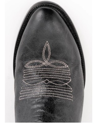 Pre-owned Ferrini Men's Remington Western Boot - Round Toe - 12111-04 In Black