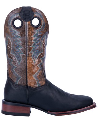 Pre-owned Dan Post Men's Deuce Western Performance Boot - Broad Square Toe - Dp4558 In Brown