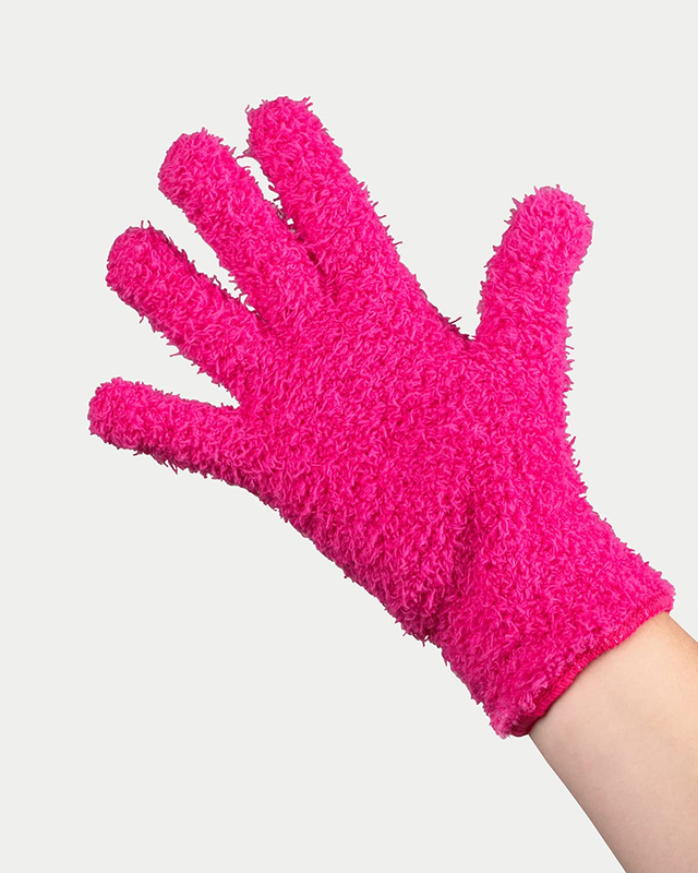 Bleach Blender Microfiber Gloves &ndash; Hair Dye Gloves, Pink Gloves for Hair Salon S