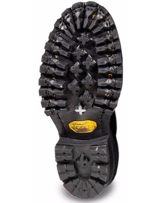 Pre-owned Whites White's Men's Boot Centennial Smokejumper 10" Lace-up Work Round Toe - C409v-blk