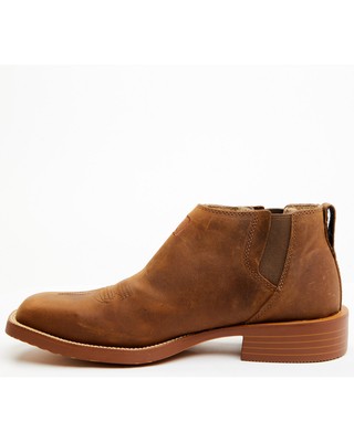Pre-owned Twisted X Men's 4&quot; Tech X&trade; Chelsea Boot - Broad Square Toe - Mxtr008 In Rust Copper