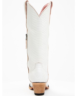 Pre-owned Junk Gypsy By Lane Women's Desert Highway Western Boot - Snip Toe - Jg0064e In Silver