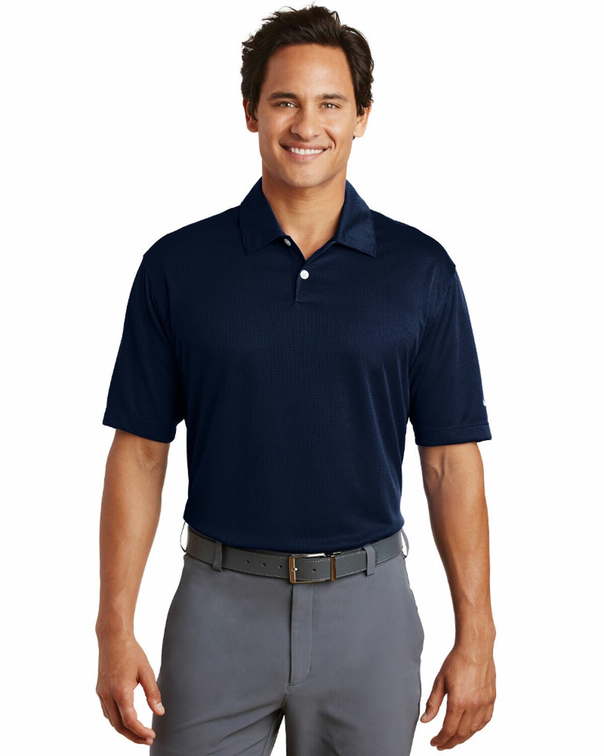 nike golf pebble texture polo
