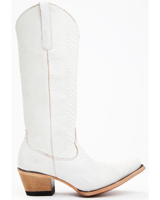 Pre-owned Junk Gypsy By Lane Women's Desert Highway Western Boot - Snip Toe - Jg0064e In Silver