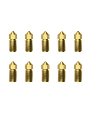 Ankermake 10-Pack 0.4 Mm Nozzle Kit, Premium Brass, for Ankermake M5/M5C 3D Prin