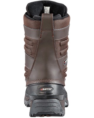 Pre-owned Baffin Men's Crossfire Waterproof Insulated Boot - Soft Toe - 43000160-brown