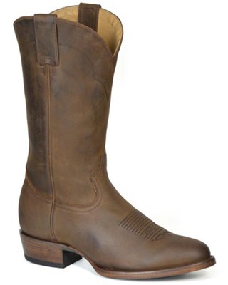 Pre-owned Stetson Men's Cassidy Western Boot - Medium Toe - 12-020-7311-4079 Br 10 D In Brown
