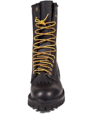 Pre-owned Whites White's Boot Men's Smokechaser 10&quot; Lace-up Work Boot - Round Toe - C110nwv