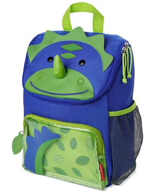 Skip Hop Big Kid Backpack, Zoo Kindergarten Ages 3-4, Dinosa