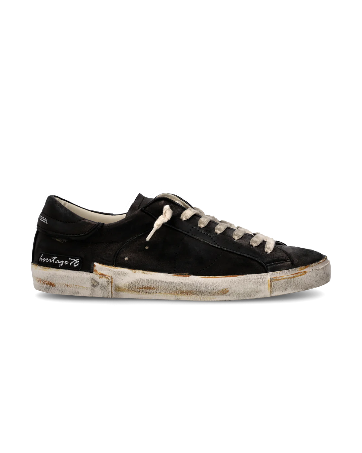 Men's Sneakers Philippe Model Paris PRSX in Black Vintage