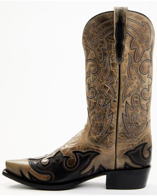 Pre-owned Dan Post Men's Lionell 13&quot; Western Boot - Snip Toe - Dp3190 In Gray