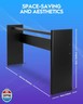 STRICH SKT-L200 88 Keys Digital Piano Keyboard Stand, Wooden Furniture Stand Heavy Duty, Compatible for YAMAHA P225B/P143/ P145/P223 (Classic Black)