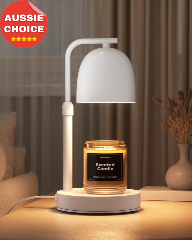 Candle Warmer Lamp Adjustable Height Timer Dimmable Wax Melt Warmer Gift Set