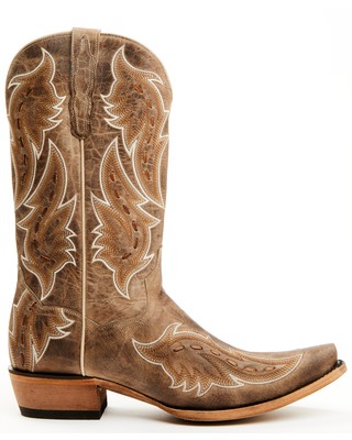 Pre-owned Dan Post Men's Racer Tall Western Boot - Snip Toe - Dp7013 11 Ee In Brown