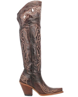 Pre-owned Dan Post Women's Kommotion Leather Boot - Snip Toe - Dp4342