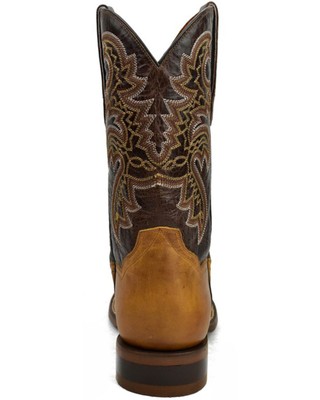Pre-owned Dan Post Men's Rio Arriba Performance Western Boot - Broad Square Toe - Dp4915 In Brown