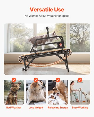 Dog Treadmill for Medium Dogs up to 220 lbs Indoor Pet Running Machine