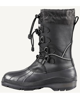 Pre-owned Baffin Men's Cambrian Insulated Waterproof Boot - Round Toe - Glac-m001-001 In Black