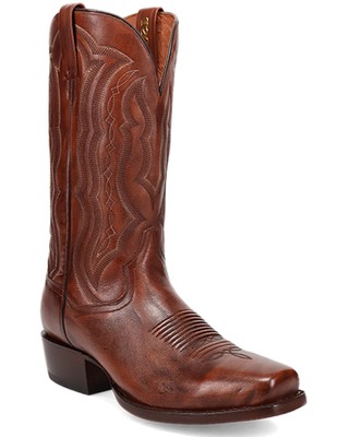 Pre-owned Dan Post Men's Wade Western Boot - Square Toe - Dp3355 In Brown