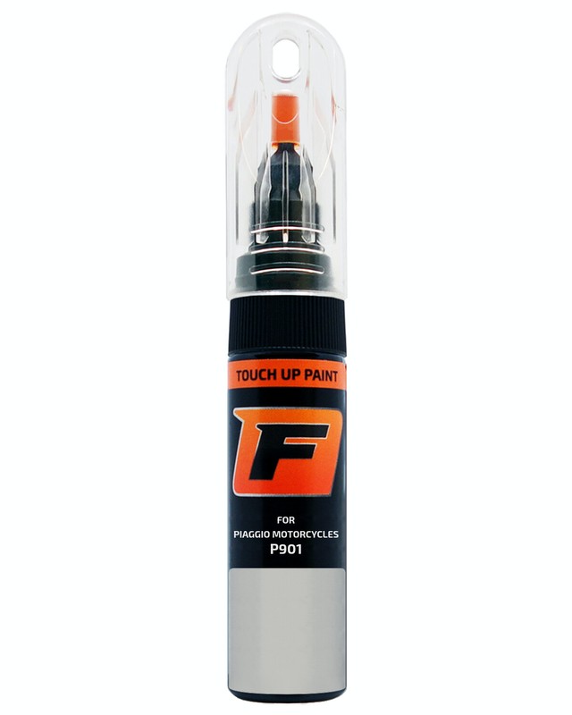 Stylo De Retouche Pour Piaggio Vespa Moto P901 Bianco Peinture De Voiture