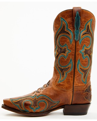 Pre-owned Dan Post Men's 13&quot; Ruthless Orville Western Boot - Snip Toe - Dp3192 In Brown