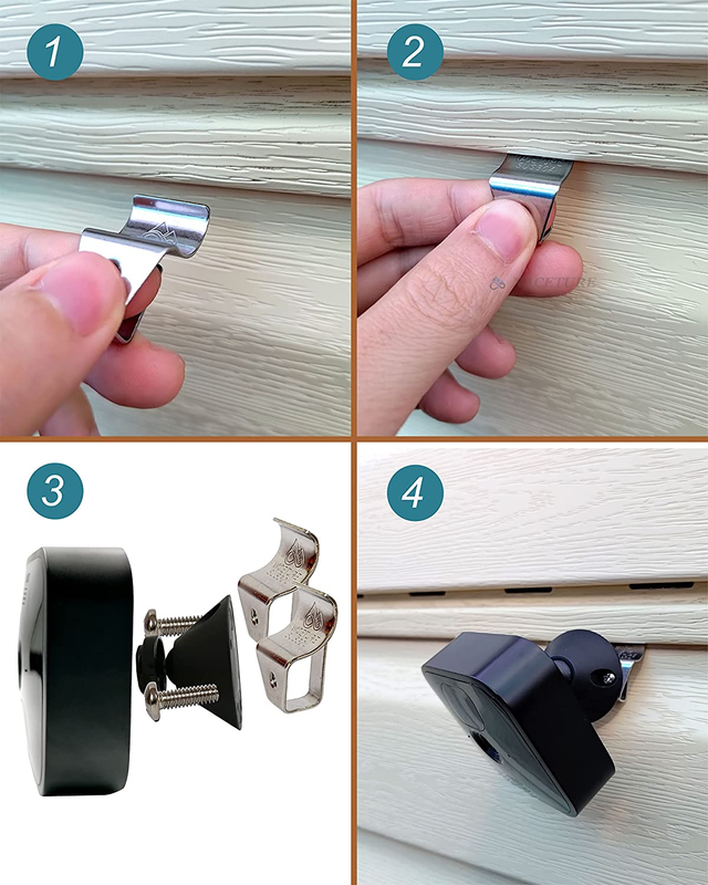 Vinyl Siding Hooks Vinyl Siding Clips 6 Pack