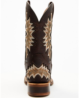 Pre-owned Dan Post Men's 11" Desert Goat Western Performance Boot Broad Square Toe - In Brown