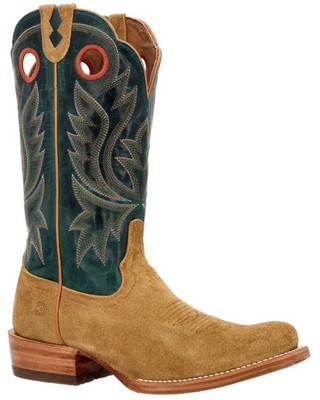 Pre-owned Durango Men's Prca Collection Roughout Western Boot - Square Toe - Ddb0465 In Multicolor