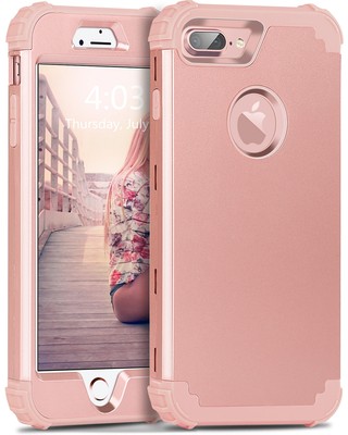 For iPhone 8 Plus / iPhone 7 Plus Case Shockproof Protective Cover Hybrid Rugged